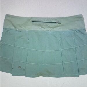 Lululemon Pace Rival Skirt (Regular) *4-way Stretch 13" - Aquamarine SZ 8